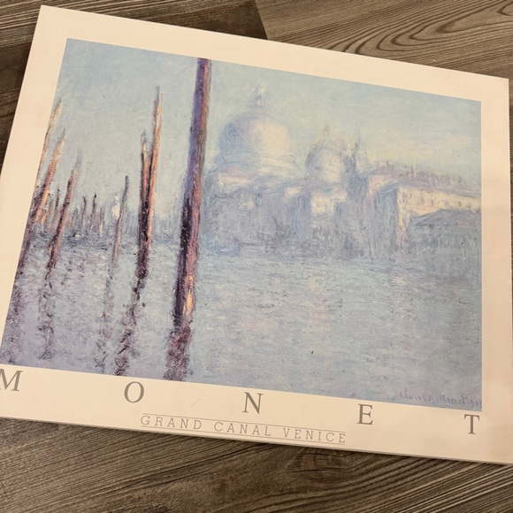 Claude Monet Art Print Set - Blue and Gray - Picture 8 of 8